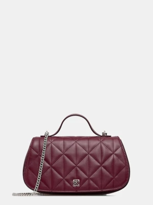 Calvin Klein torebka kolor bordowy LV04F3410G