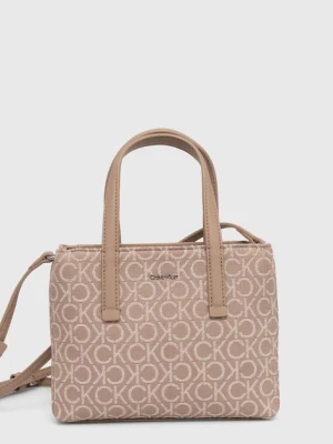 Calvin Klein torebka kolor brązowy K60K612277