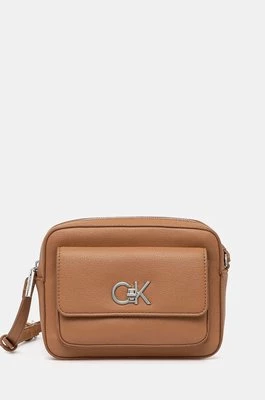 Calvin Klein torebka kolor brązowy K60K612538