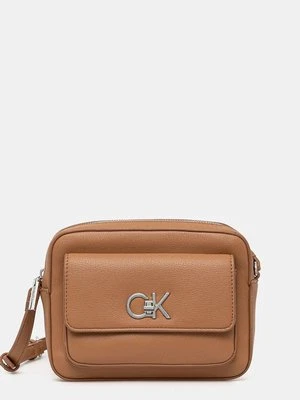 Calvin Klein torebka kolor brązowy K60K612538