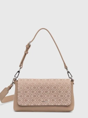 Calvin Klein torebka kolor brązowy K60K612646