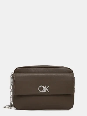 Calvin Klein torebka kolor brązowy K60K613089