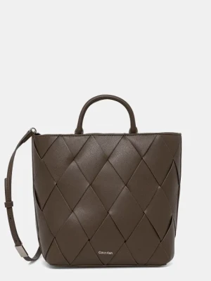 Calvin Klein torebka kolor brązowy K60K613176