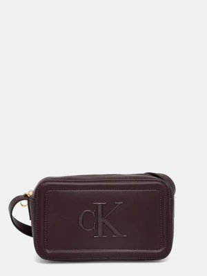 Calvin Klein torebka kolor brązowy LV04F3220G