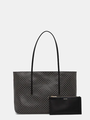 Calvin Klein torebka kolor brązowy LV04F3266G