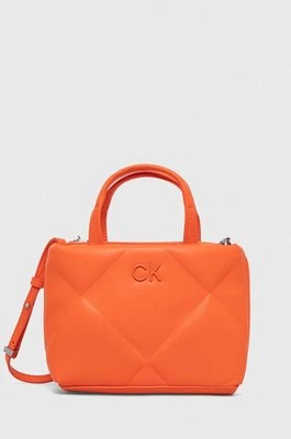 Calvin Klein torebka kolor pomarańczowy