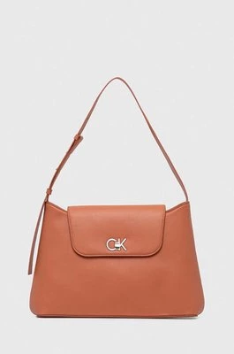 Calvin Klein torebka kolor pomarańczowy