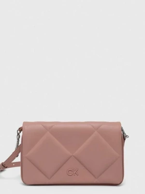 Calvin Klein torebka kolor różowy