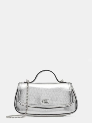 Calvin Klein torebka kolor srebrny LV04F3306G