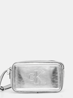 Calvin Klein torebka kolor srebrny LV04F3331G