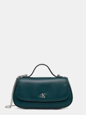 Calvin Klein torebka kolor zielony LV04F3282G