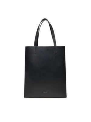 Calvin Klein Torebka Line Lthr Ns Tote 43 LV04F3000G Czarny