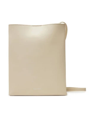 Calvin Klein Torebka Line Ns Crossbody Lth Bag LV04F3005G Biały