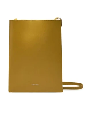 Calvin Klein Torebka Line Ns Crossbody Lth Bag LV04F3005G Zielony