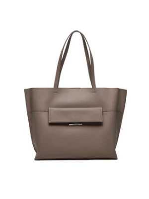 Calvin Klein Torebka Linear K60K612556 Beżowy