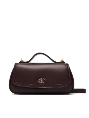 Calvin Klein Torebka LV04F3679G Bordowy