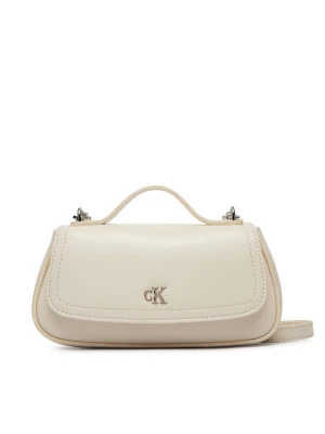 Calvin Klein Torebka LV04F3679G Kremowy