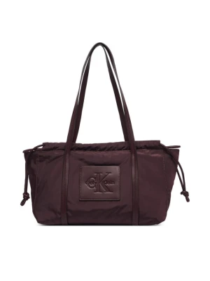 Calvin Klein Torebka LV04F3703G Bordowy