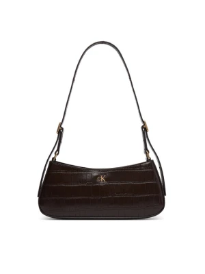 Calvin Klein Torebka LV04F3906G Brązowy ciemny
