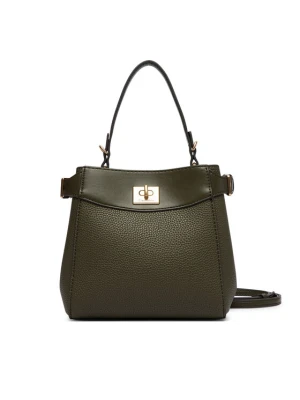 Calvin Klein Torebka Mix Media Crossbody LV04F3885G Zielony ciemny