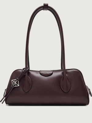 Calvin Klein Torebka na ramię Emblem Trio brązowy
