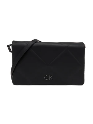 Calvin Klein Torebka na ramię RE-LOCK QUILT czarny