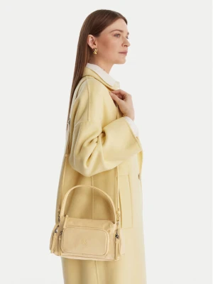 Calvin Klein Torebka Pocket Nylon Bag W / Strap LV04F3132G Żółty