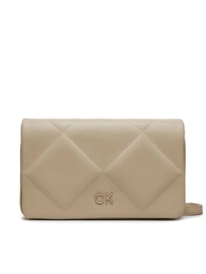 Calvin Klein Torebka Quilt K60K611759 Beżowy