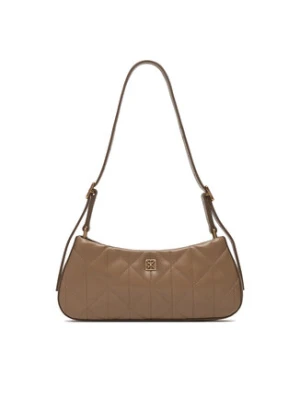 Calvin Klein Torebka Quilted Sm Shoulder Bag LV04F3327G Beżowy