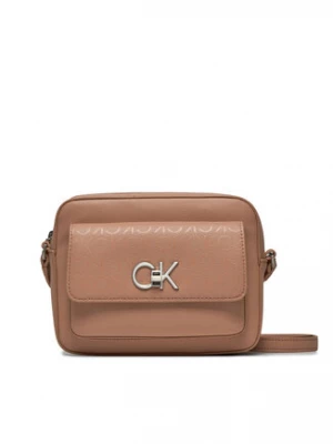 Calvin Klein Torebka Re-Lock Camera Bag_Epi Mono K60K611565 Różowy