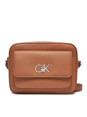 Calvin Klein Torebka Re-Lock Camera K60K612538 Brązowy