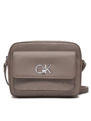 Calvin Klein Torebka Re Lock Camera K60K612676 Beżowy