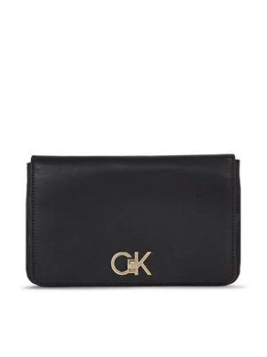 Calvin Klein Torebka Re-Lock Double Gusett Xbody K60K611531 Czarny