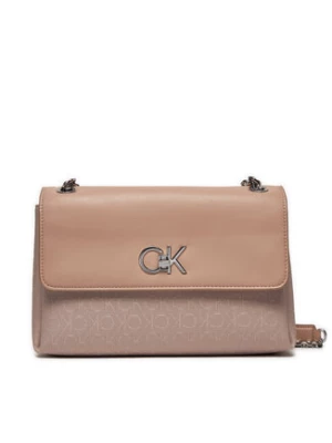 Calvin Klein Torebka Re-Lock K60K611755 Beżowy