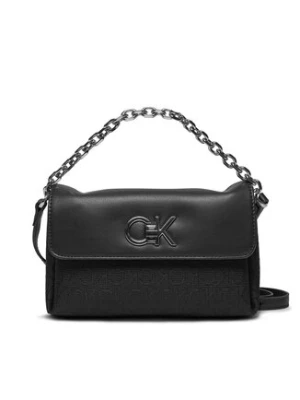 Calvin Klein Torebka Re-Lock Mini Crossbody Bag_Jcq K60K611989 Czarny