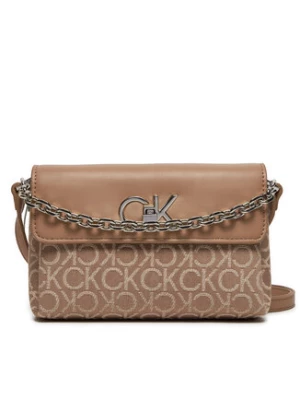 Calvin Klein Torebka Re-Lock Mini K60K612642 Beżowy