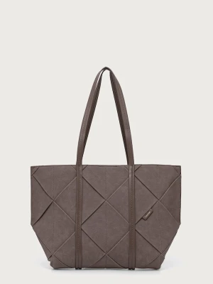 Calvin Klein torebka shopper damska brązowy