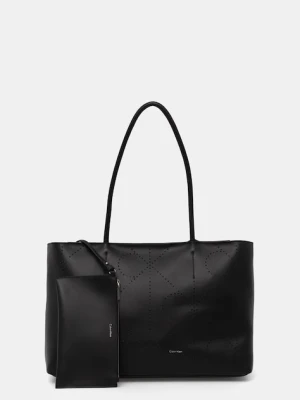 Calvin Klein torebka shopper damska skórzana