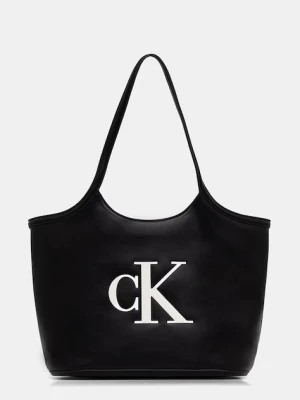 Calvin Klein torebka shopper damska z imitacji skóry
