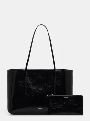 Calvin Klein torebka shopper damska z imitacji skóry