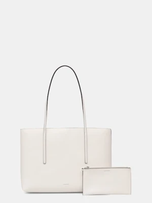 Calvin Klein torebka shopper damska z imitacji skóry