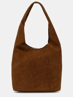 Calvin Klein torebka shopper damska zamszowa