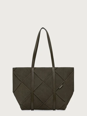 Calvin Klein torebka shopper damska zielony