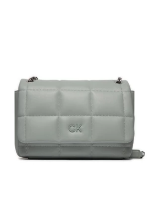 Calvin Klein Torebka Square Quilt Conv Shoulder Bag K60K612332 Szary