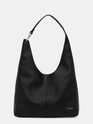 Calvin Klein torebka tote damska skórzana czarny