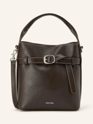 Calvin Klein Torebka Typu Worek braun