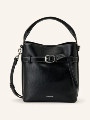 Calvin Klein Torebka Typu Worek schwarz