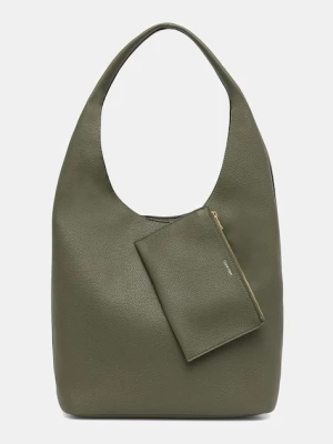 Calvin Klein torebka worek damska z imitacji skóry