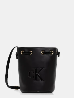 Calvin Klein torebka worek damska z imitacji skóry