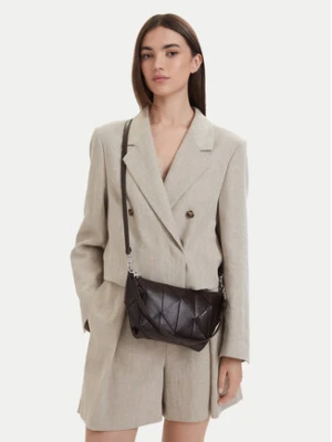 Calvin Klein Torebka Woven Shoulder Bag LV04F3546G Brązowy